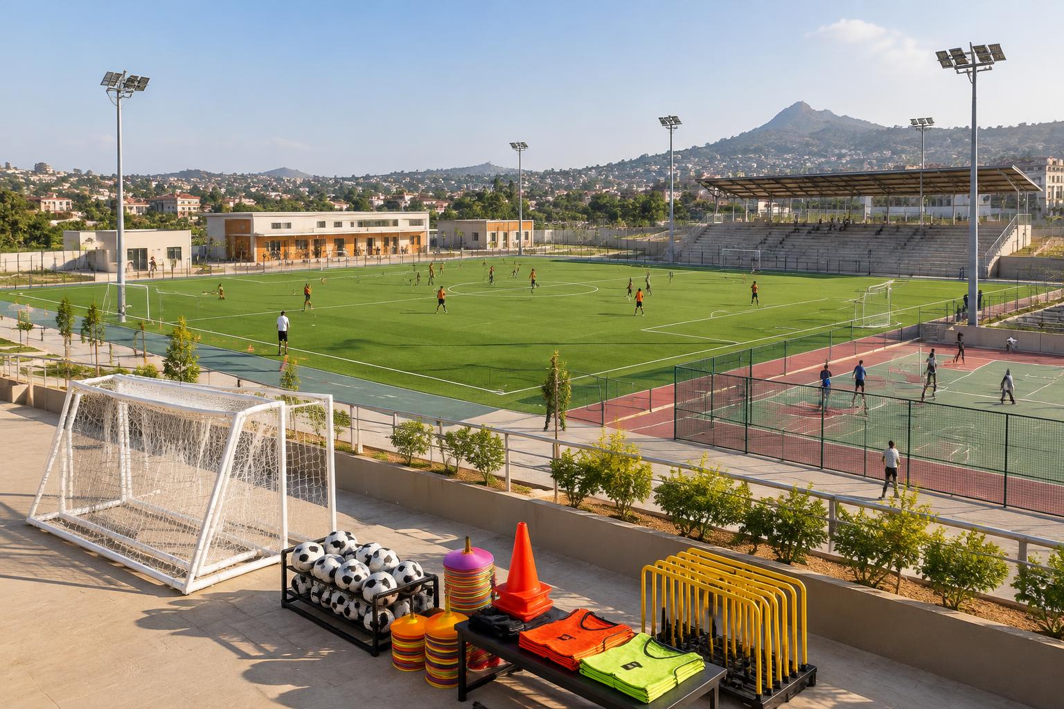 Deporte, infraestructuras y academias